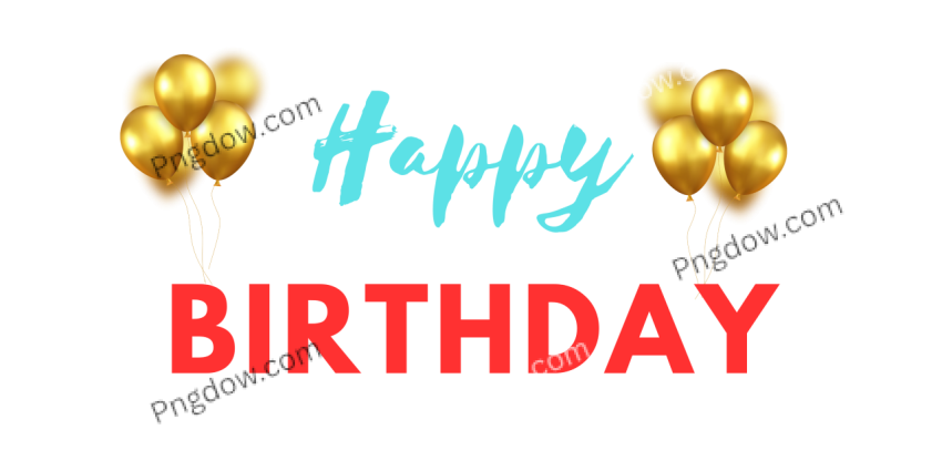 birthday Png text image, birthday text, birthday text