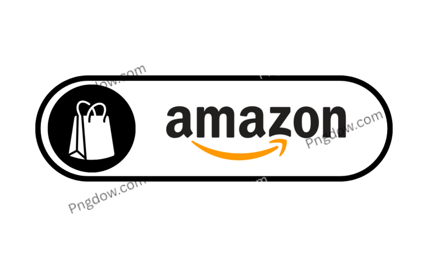 Get the Amazon Logo PNG with Transparent Background for Your Design
