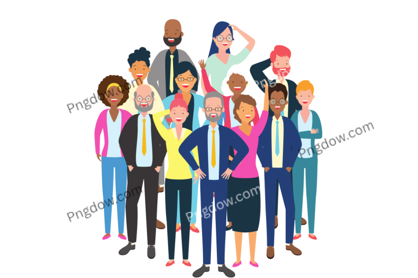 People Group Diversity, transparent for Free