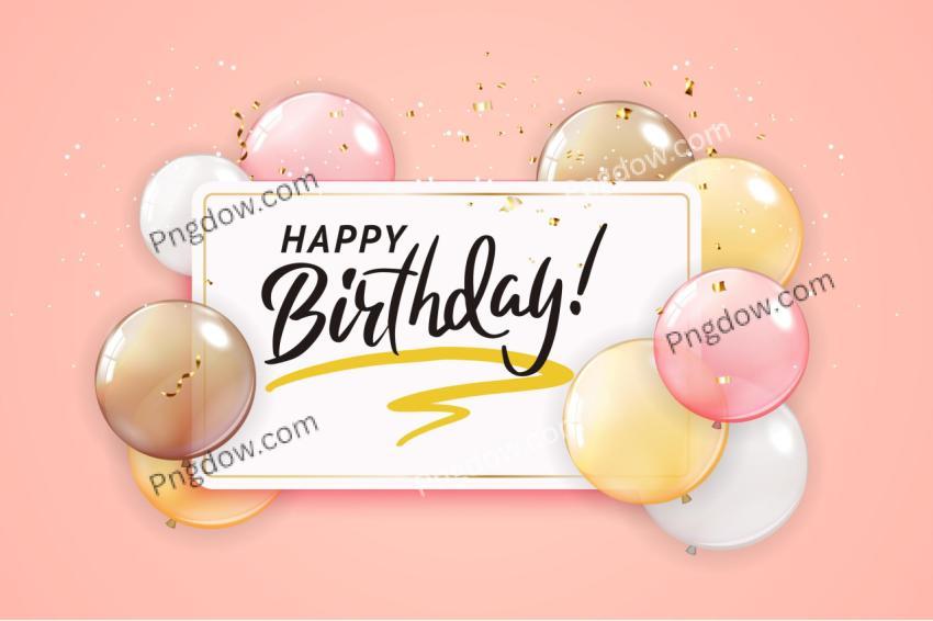 Get Free Download of Realistic 3D Balloon Background for Party, Holiday, Birthday Promotion   Perfect for Cards, Posters, and More!