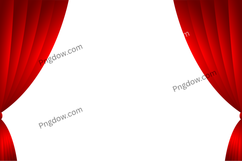 Red Curtain Illustration free