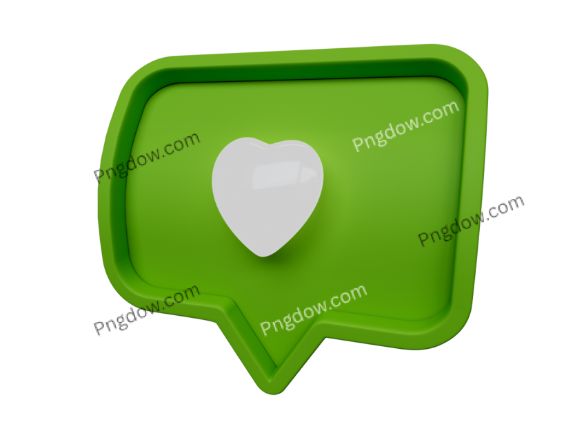 Like instagram 3D Png transparent Background Images, (2)