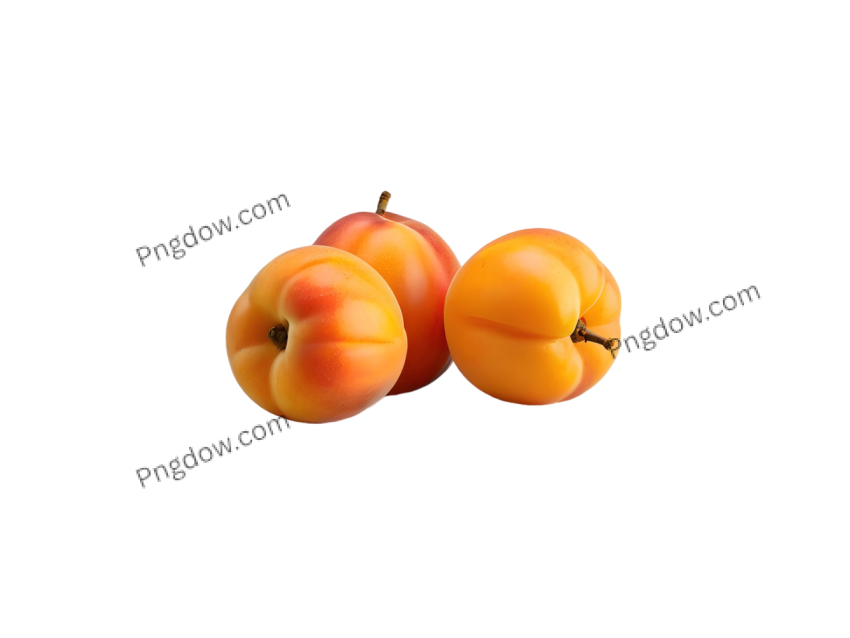 Exclusive Apricots PNG Image with Transparent Background Download Now!