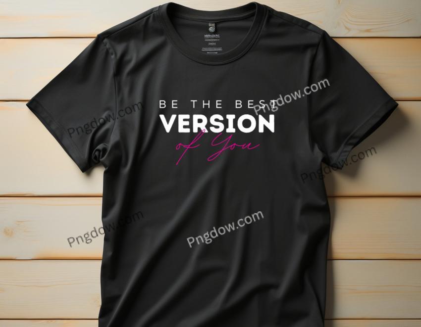 Pink and White Modern Typography Motivational T shirt