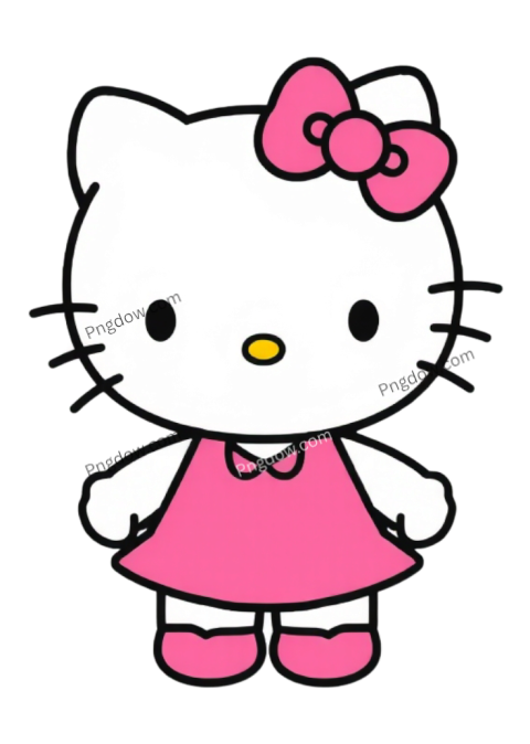 Hello Kitty in Pink Dress image