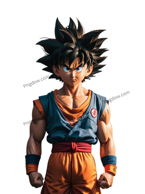 High Quality Goku PNG Image with Transparent Background Download Now