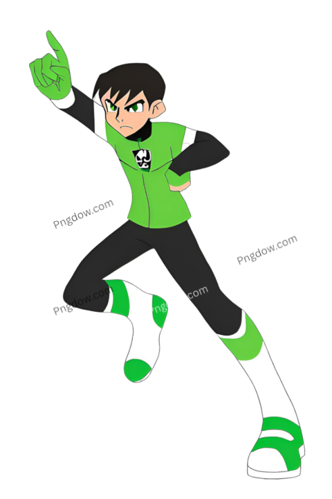 Ben 10 character in PNG format