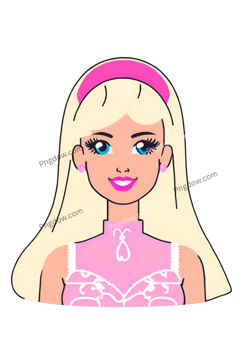 barbie png transparent background for free