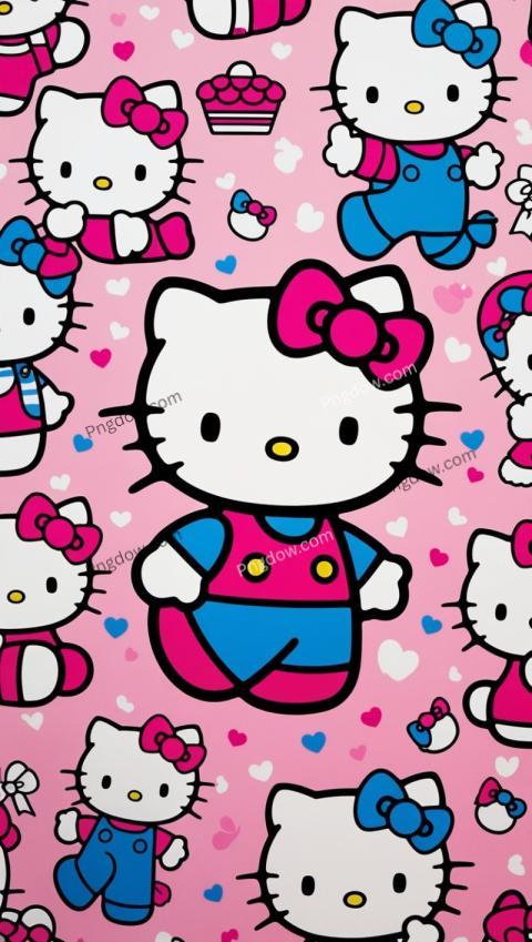 cartoon hello kitty wallpaper
