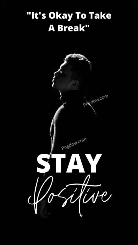 Man In Black Shirt Quotes Abstract Phone Wallpaper
