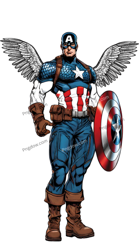 captain america wings png