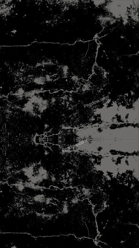 A black and white photo of a tree against a black wallpaper