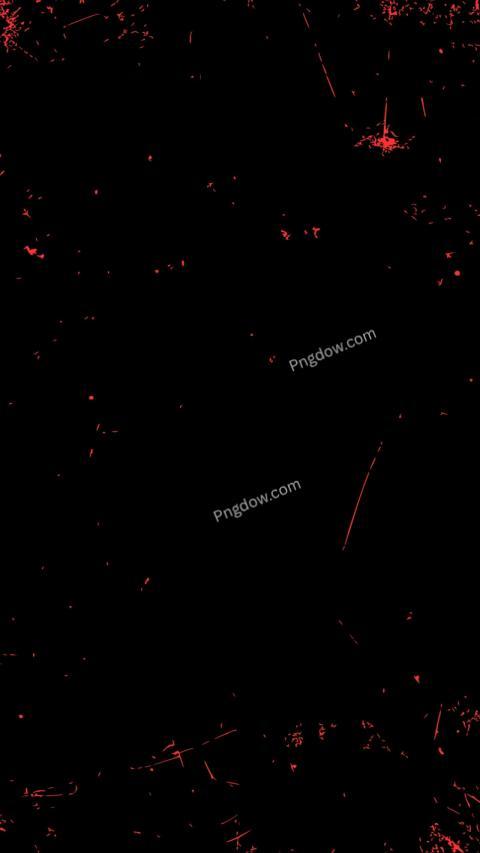 Black background with vibrant red paint splatter