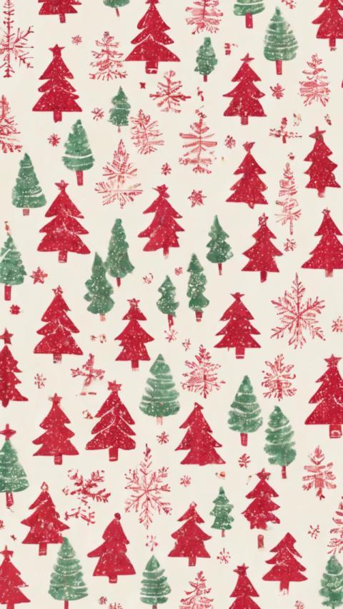 pink christmas wallpaper