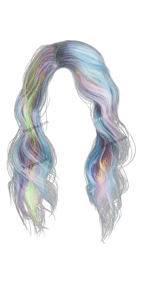 straight hair png