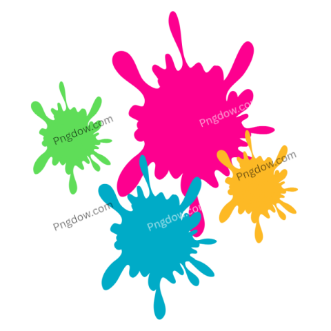 Download Free Transparent Holi Color PNG Image for Festive Designs