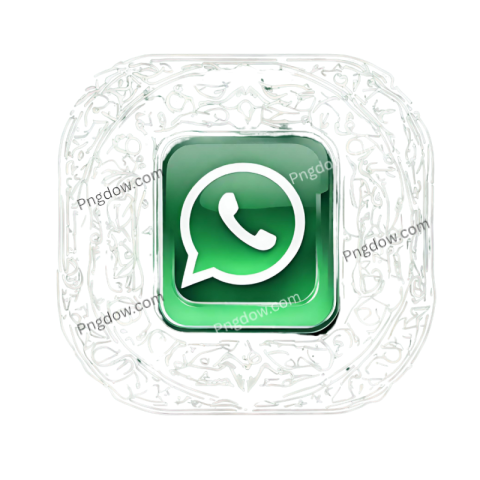 Stunning 3d whatsapp logo PNG Image with Transparent Background Download Now