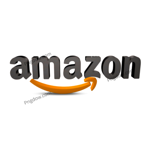 3D Rendered Amazon Logo, Stunning Illustration with Transparent Background