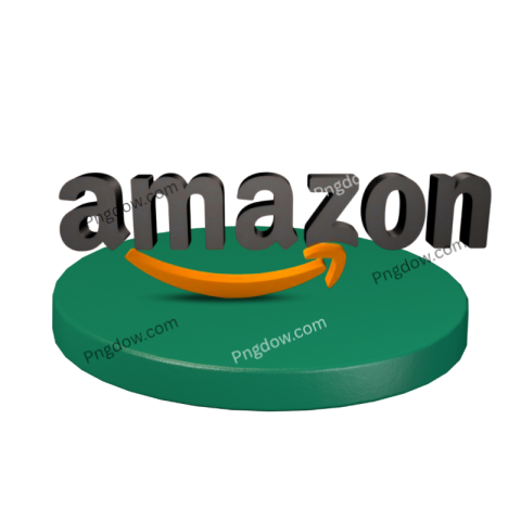 High Quality 3D Transparent Amazon Logo Illustration Stunning Render