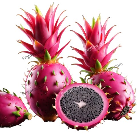 High Quality Pitaya PNG with Transparent Background