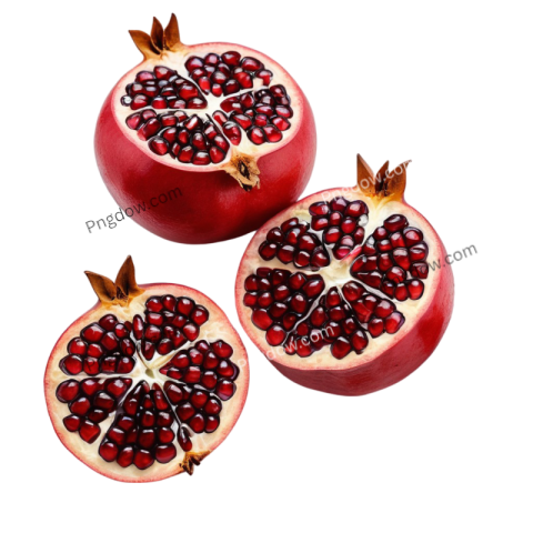 High Quality Pomegranate PNG Image with Transparent Background for Versatile Use