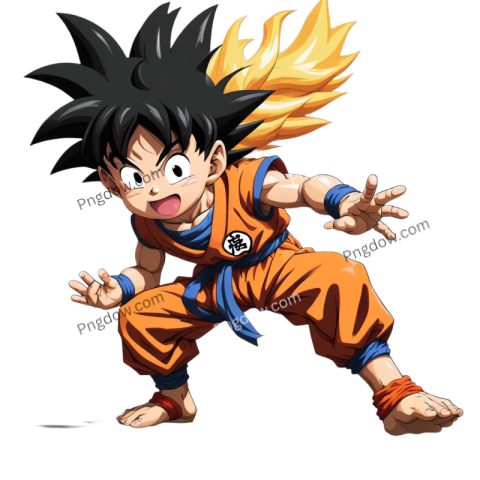 Kid Goku PNG, transparent goku png