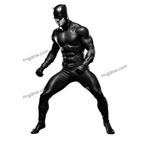 The Dark Knight Rises: Black Daredevil PNGs to Elevate Your Projects