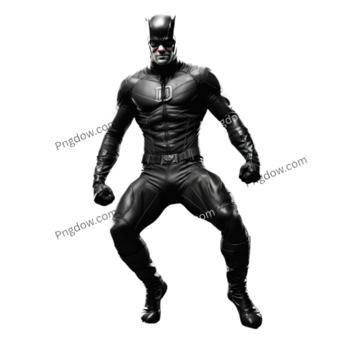 Unleashing the Power: Black Daredevil PNG Images Perfect for Your Projects