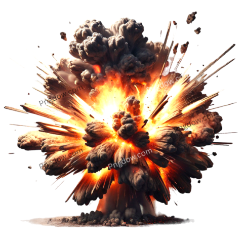 Boom! Elevate Your Designs with Stunning Explosion PNG