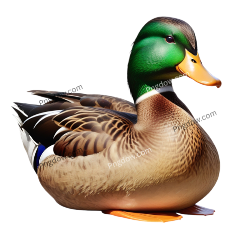 Duck PNG on transparent background