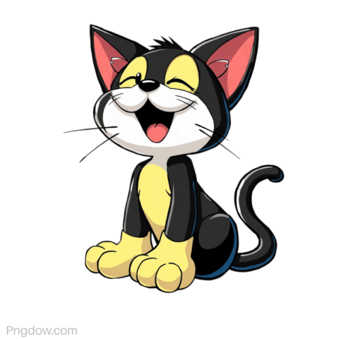 Happy Felix the Cat PNG