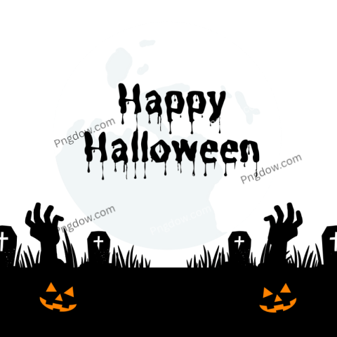 Halloween transparent background