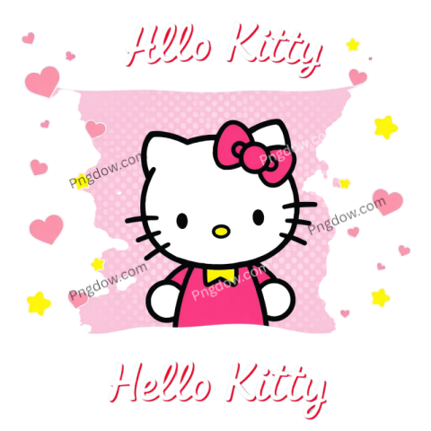 Colorful Hello Kitty Frame