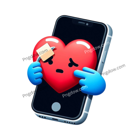 iphone mending heart emoji png