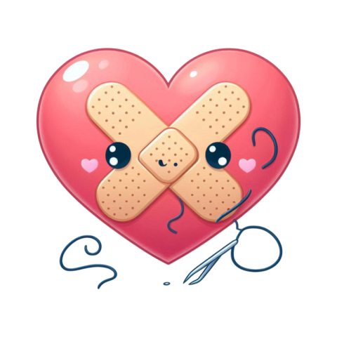 png mending heart emoji