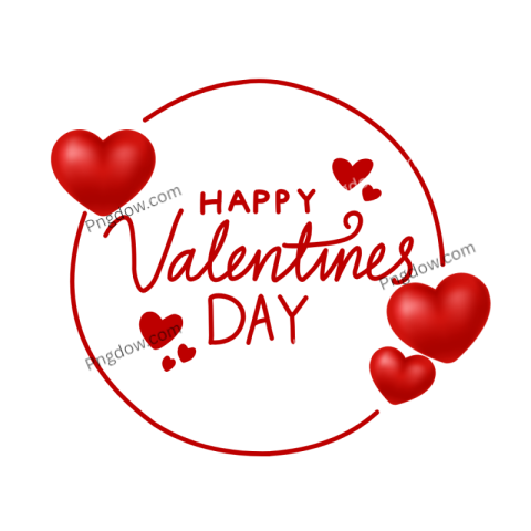 happy Valentines Day Png background design