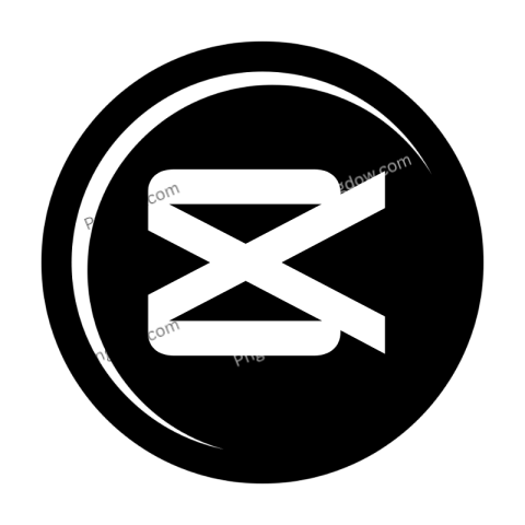 Capcut Logo 3d png
