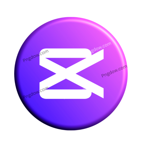 Capcut Logo 3d