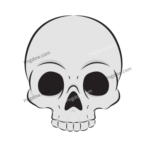 Skull troll face png