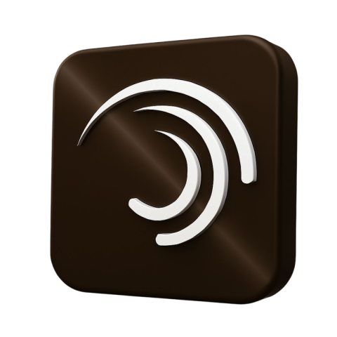 alight motion logo negro png