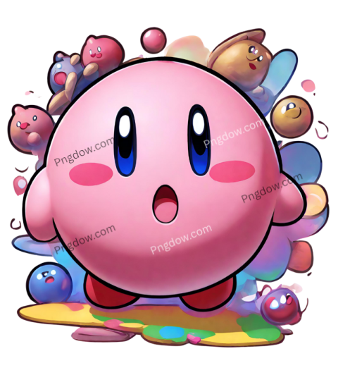 kirby png deviantart, transparent, images, free, download