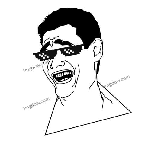 Troll face png, troll face download