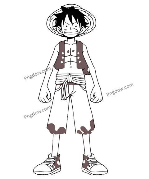 luffy anime png