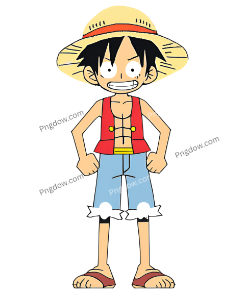 full body luffy profile png