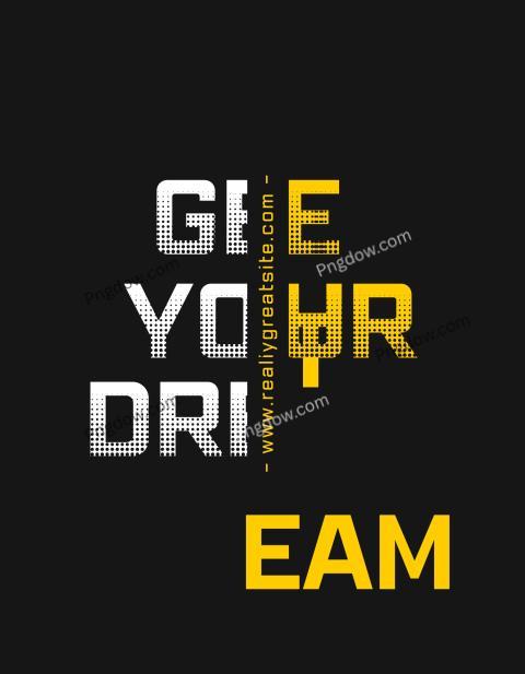 Yellow And White Quotes Modern Minimalist T Shirt