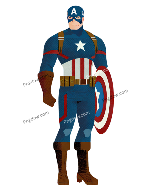 captain america png cartoon