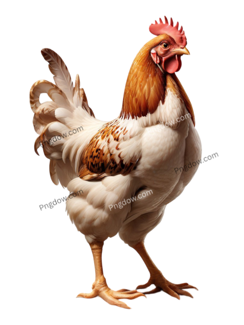Chicken PNG image of rooster on transparent background