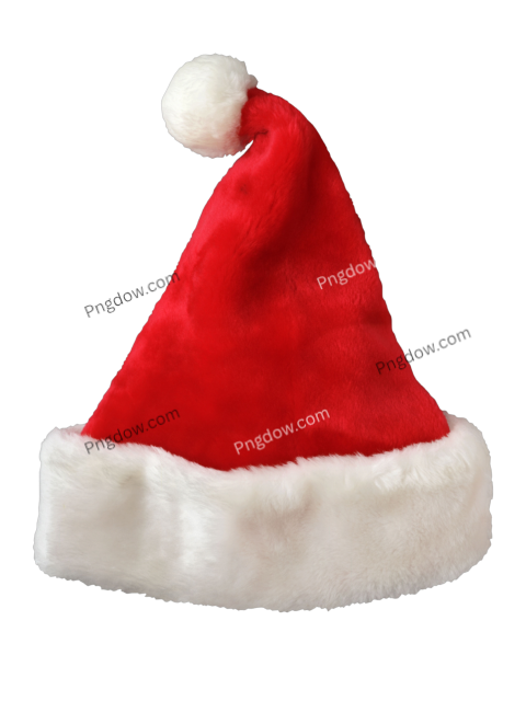 Red santa hat png free