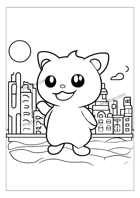 badtz maru coloring pages, badtz maru coloring