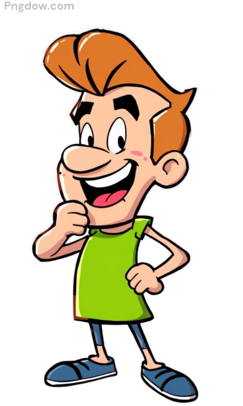 Johnny Bravo PNG for free